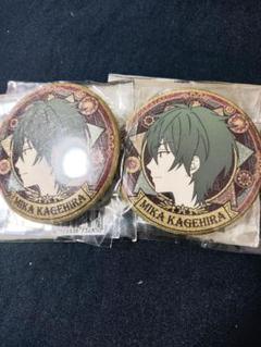 【新品未使用】あんスタ 影片みか 中国 二周年 三周年 チャーム付き 缶バッジ あんさんぶるスターズ 中国 2周年 3周年 缶バッジ 星耀徴章 影片