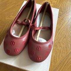 CHARLES & KEITH バレエシューズ レッド - メルカリ