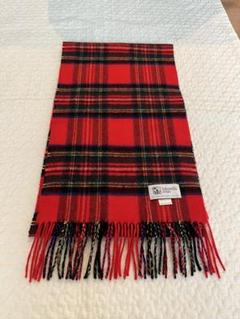 ジョンストンズ　大判カシミヤ ストール　ロイヤルステュアート JOHNSTONSジョンストンズ／大判カシミヤストール（ROYAL STEWART