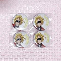 ヒロアカ オールマイト ヒロヴィラフェス グリッター缶バッジ 4点