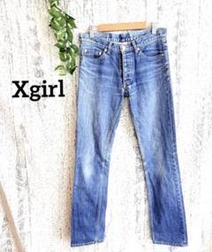 【エックスガール】 レディース スキニーデニムパンツ カジュアル