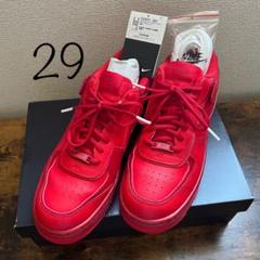 【美品】NIKE AIR FORCE1 シャドウ29㎝赤ウィメンズサイズ
