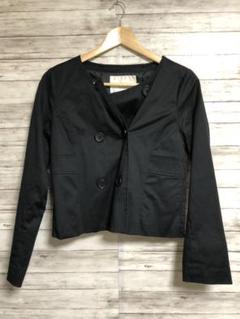 ⭐︎ カーネリアン ノーカラージャケット レディース M 黒