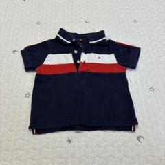 TOMMY HILFIGER ポロシャツ 12M ネイビー