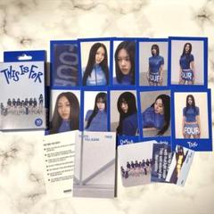twice ポラロイドトレカ 青