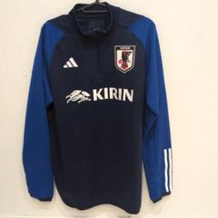 adidas 日本代表 長袖ジャージ　２XＬ　スポンサーロゴ入り