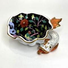 HEREND ヘレンド　マカオ（MAC） アッシュトレイ ドルフィンシノワズリ