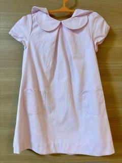 Jacadi 襟付きピンクワンピース 36M/96cm