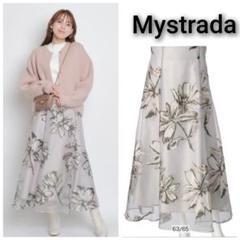 mystrada モクレンオパールフレアスカート Mystrada（マイストラーダ）の「モクレンオパールフレアスカート