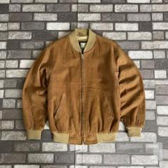 -90's vintage lamb leather short blouson