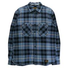 NEIGHBORHOOD 長袖ネルシャツ M 青と白チェック 楽天市場】NEIGHBORHOOD（柄チェック）の通販