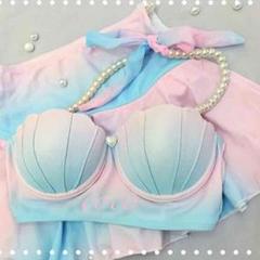 シェルビキニ ハートパール スカート♥️マーメイド♥️ rady rienda系