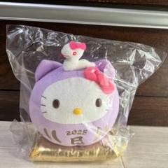 キティ　hello kitty 干支　ぬいぐるみ　白蛇　着ぐるみ　2000年 干支 ハロー キティ ぬいぐるみ 2025 巳 蛇 - メルカリ