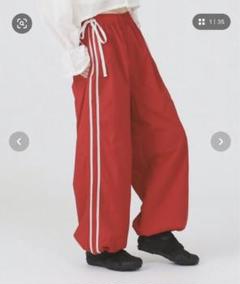 Ray BEAMS レースライントラックパンツ