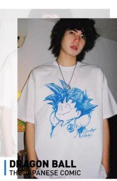 鳥山明先生　非売品　ドラゴンボール　懸賞　Tシャツ　ジャンプ 希少 00s 鳥山明 ドラゴンボール Z US企画 ブートTシャツLサイズ