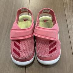 ⭐️ アディダス　キッズサンダル　16cm ピンク　つま先あり