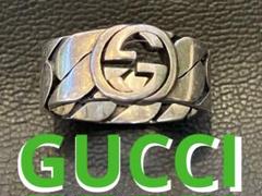 まとめて購入割引セール！送料無料　グッチ未使用品　シルバー GUCCI高級リング