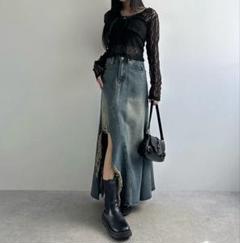 専用ページ TRIFLE カバーダメージデニムパンツ emmyフリンジスカート 2025年最新】TRIFLE デニムスカートの人気アイテム - メルカリ