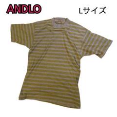 【90s'古着】 ANDLO Original design Tシャツ ボーダー