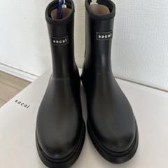 【新品】sacai レインブーツ　Ｓサイズ 新品】sacai レインブーツ Sサイズ - メルカリ