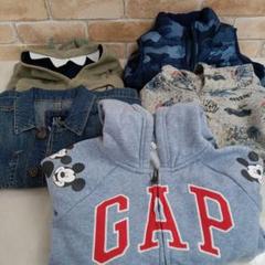 GAP　まとめて　キッズ　ベビー　５着（ズボンも含めると7着）