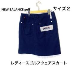 ★New Balance golf★レディース ゴルフウェア スカート サイズ２