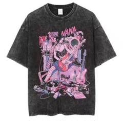 NANA グラフィックTシャツ Lサイズ ダークグレー