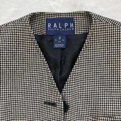 Ralph Lauren チェック柄 テーラードジャケット サイズ2 ツイードのサムネイル