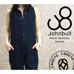 Johnbull ノースリーブ サロペット オールインワン ツナギ ジョンブル