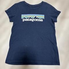 パタゴニア　patagonia Tシャツ 紺　子供服　120cm 130cm