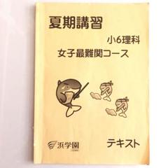 浜学園　小6夏期講習　女子最難関コース テキスト　国語算数理科セット　書込みなし 2025年最新】浜学園 夏期講習 小6 最難関 女子の人気アイテム
