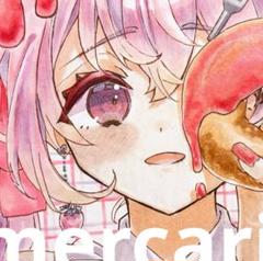 碧き海の囚われ姫 鮎村幸樹 直筆イラスト サイン入り 色紙 碧き海の囚われ姫 鮎村幸樹 直筆イラスト サイン入り 色紙