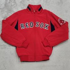 Majestic MLB ボストン・レッドソックス スタジャン　S　赤