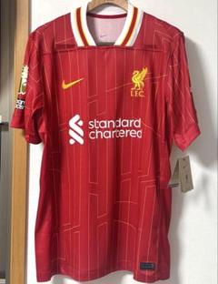 店内商品がすべてレジにて半額！！ 未使用24/25 リヴァプール 優勝記念ユニフォーム Lサイズ - メルカリ 応援グッズ