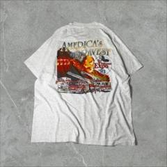 USA製 Firehouse Expo 93 消防士 火事 Tシャツ XXL