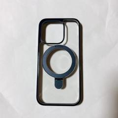 ・Magsafe対応 iPhone 15 Pro 用 ケース ブルーチタニウム