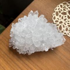 天然石 貴州省産の水晶クラスター490g