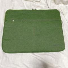Omnpak 360°保護パソコンケース パソコン収納 緑36.5×28×2cm