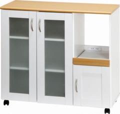 【新品・送料無料】ファミリー キッチンカウンター 幅90cm