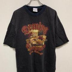企業系 レース 車 自動車 チャンピオン プリント Tシャツ 古着 2XL