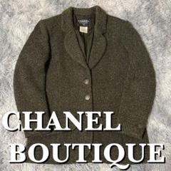 超美品　CHANEL　L　ツイードテーラードジャケット　P09217V05806のサムネイル