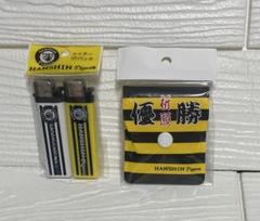 ☆阪神タイガース優勝記念品☆　2003年 帆船模型と1985年ライターのセット 2025年最新】阪神タイガース 2003 ライターの人気アイテム