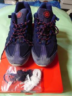 NIKE AIR MAX 95 / STUSSY 28cm ネイビー