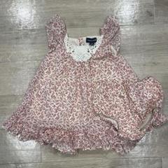 RALPH LAUREN花柄半袖ワンピース 12M 80サイズ