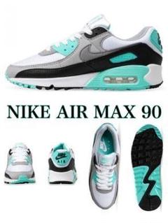 NIKE AIR MAX 90 27cm 青 ターコイズ