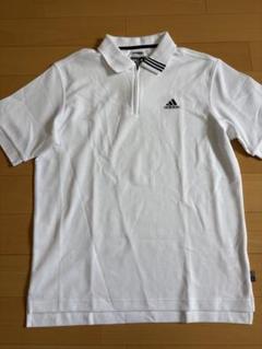 adidas CLIMALITE STRETCH ポロシャツ Lサイズ ホワイト