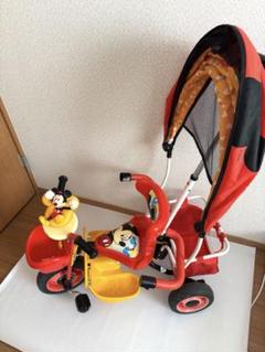 価格ご相談下さい！ミッキー モバイル 赤 三輪車（ジャンク）