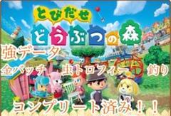【やり込みデータ】とびだせどうぶつの森　とび森　3DS 最強データ