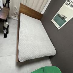 ベルメゾン 敷きパッド グレイ セミダブル SD