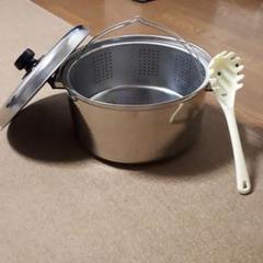 大型お鍋 パスタなど湯掻く 新品未使用